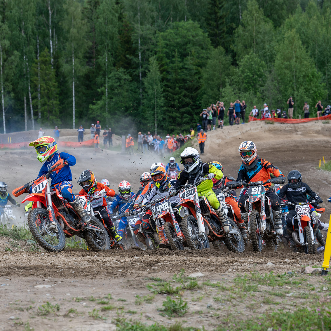 Lind, Bystedt ja Jaakonsaari voittoihin motocrossin MX-liigassa Iisalmessa  – Bike