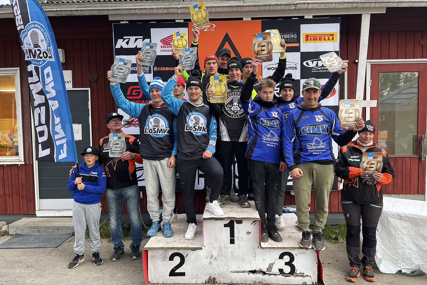 Motocross: OriMK:sta kerhojoukkueiden Suomen mestari – Bike